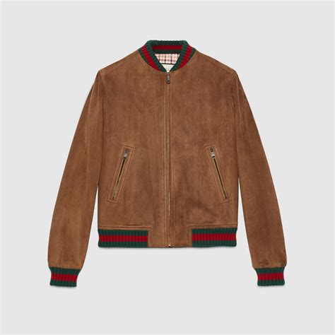 gucci suede jacket